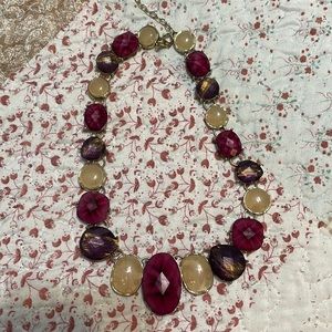 Multi colored necklace